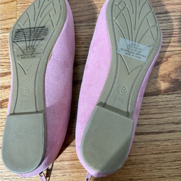 Goldtoe pointed toe flats in pink, size 6 BNNU - Picture 4 of 4